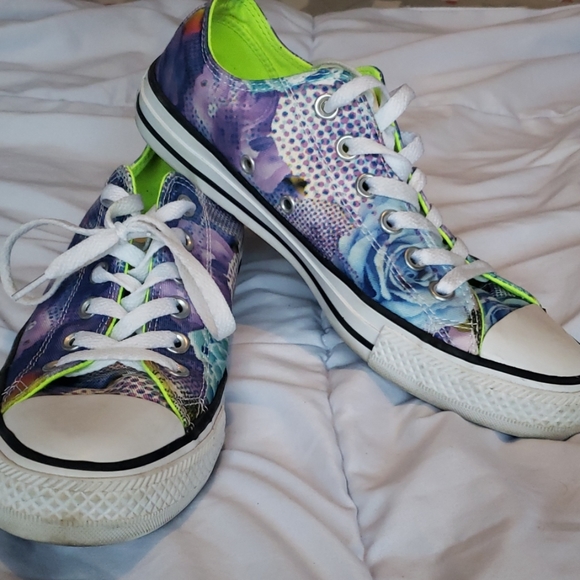 converse womens shoes purple